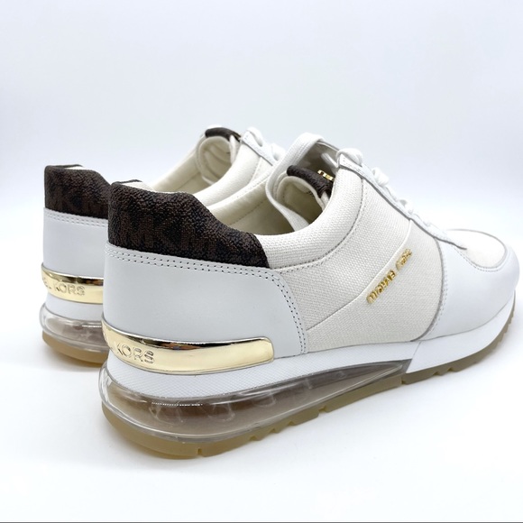Michael Kors MK Allie Trainer Logo Print Sneakers - Picture 4 of 16